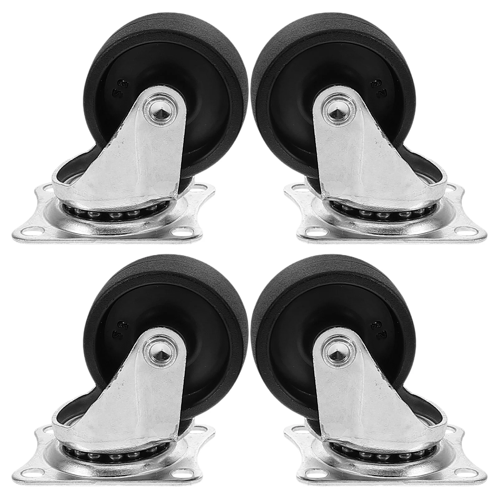 4 Pcs Earth Wheel Replaceable Furniture Wheels Roller Floor Caster Universal Replacement Casters Outdoor