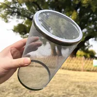 1 Pc Metal Mesh Hookah Wind Cover with Lid for Shisha Sheesha Chicha Narguile Accessories Drop Shipping 1