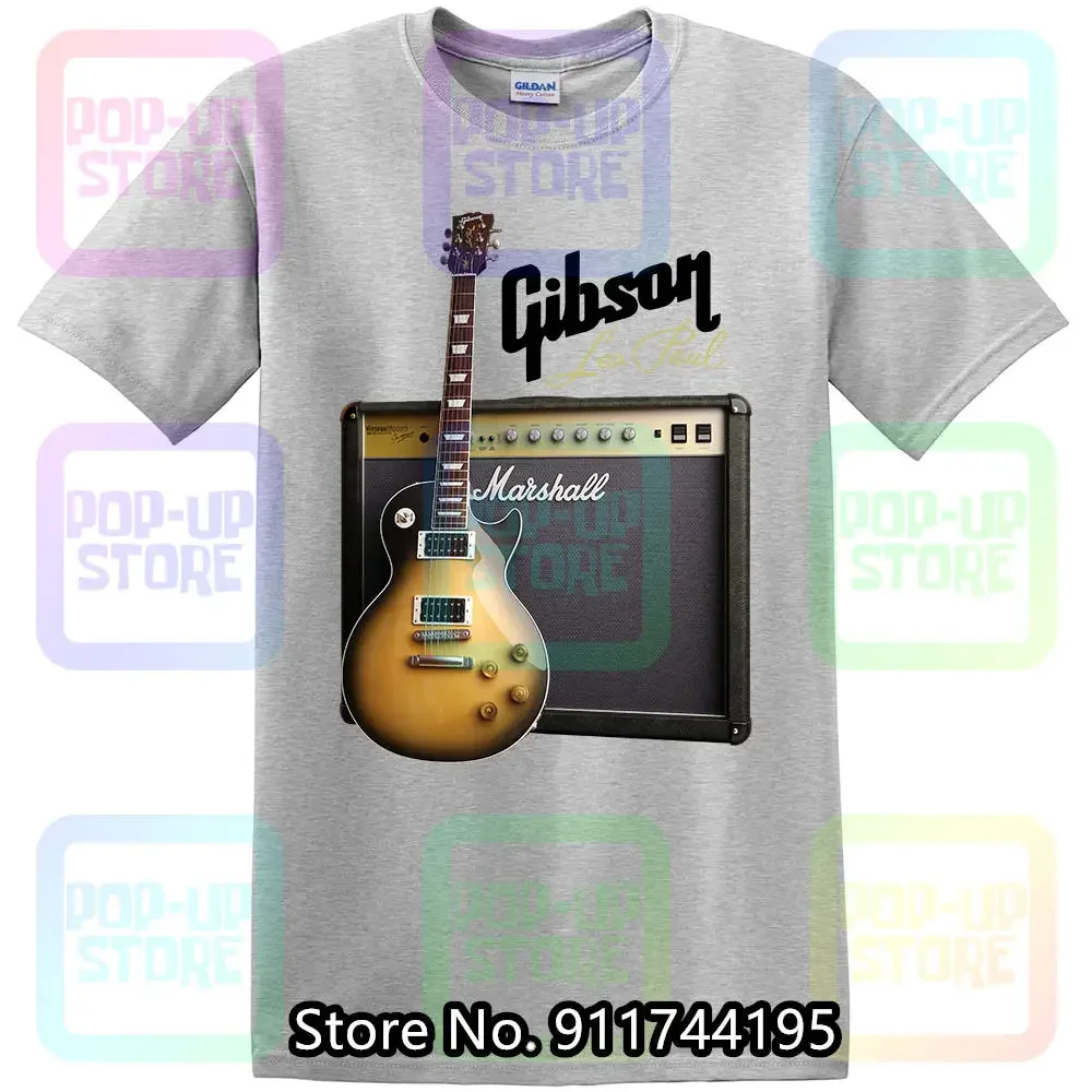 Gibson Les Paul Tシャツ XL Gibson Les Paul Tshirt - Tshirt Superstar