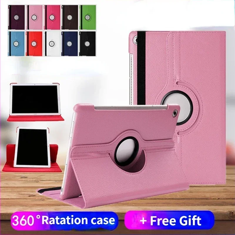 

360 Rotating Case for Huawei Matepad Pro 11 T10 T10s SE 10.4 Honor Pad V6 Mediapad T5 10.1 T3 9.6 M5 Lite 10 M6 10.8 Cover Funda