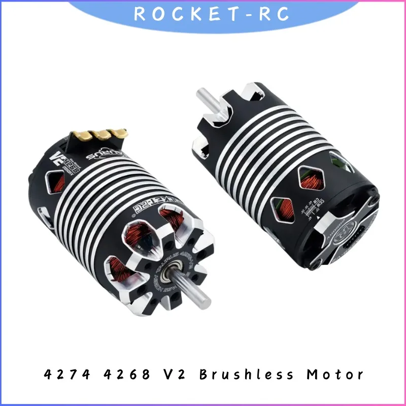로켓-RC 4274 4268 V2 센서드 브러시리스 모터 1900KV-2800KV 5mm 샤..