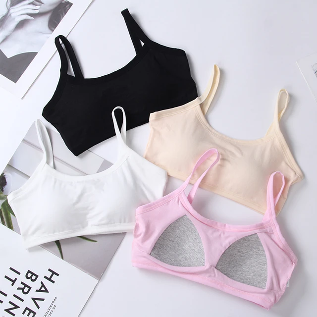 Fashion Top Girls Women Bra Soft Vest Gathered Beauty Teenager