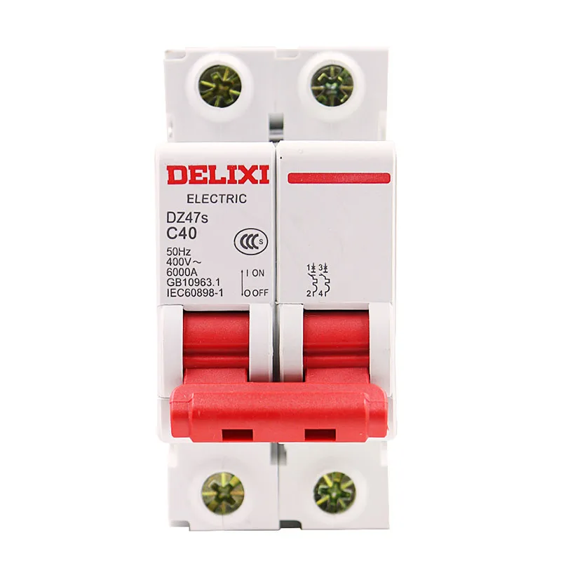

2P AC Mini Cuicuit Breaker 10A 32A 63A 20A 400V MCB