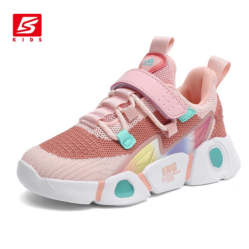 Baasploa Kids Running Shoes Girls Boys Fashion Casual Walking Sneakers Children Outdoor Mesh