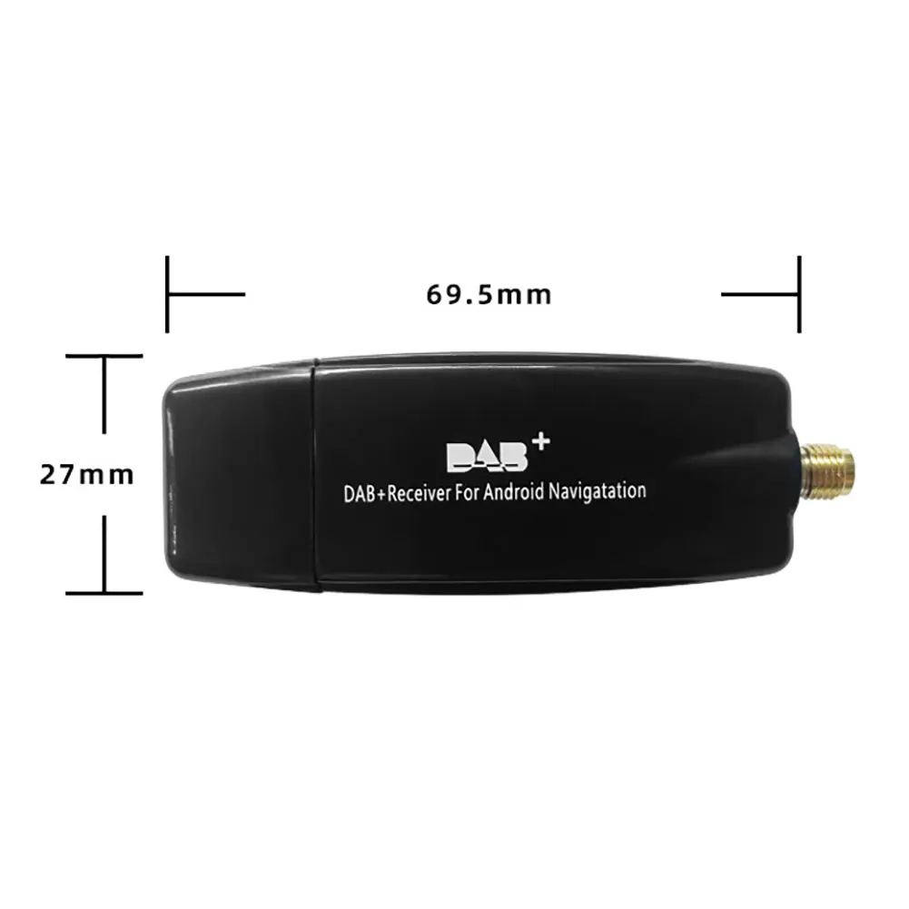 Auto DAB + Antenne mit USB Adapter Empfänger Für Android Auto Stereo Player  Unterstützung Auto Lokalen Suche/Radio Standard TUPFEN - AliExpress