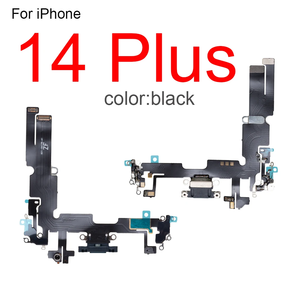 Charging Port Flex Cable with Microphone Ribbon for USB Charger Dock Repair