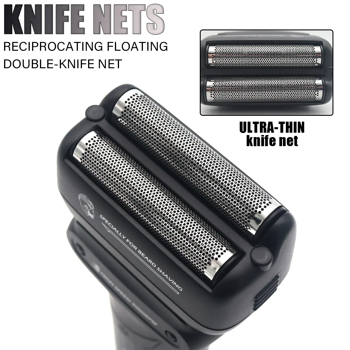 VGR V368 ماكينة حلاقة كهربائية للرجال مزدوجة الرقا...