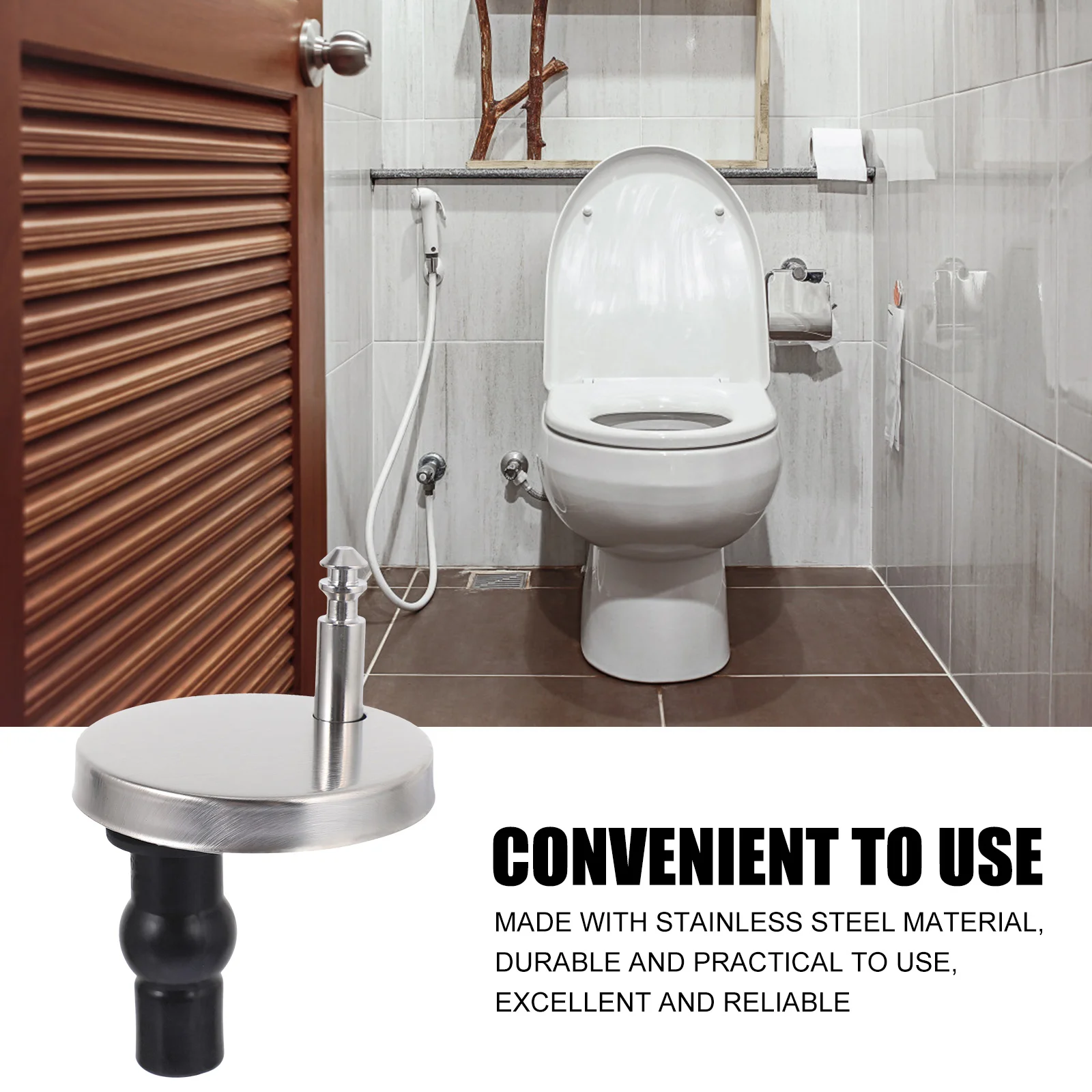 Stainless Steel Toilet Seat Screw Fixed Replacement Hinge Lid Bolts Toilet Lid Bolts Screws Seat Hinge Screws