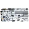 SALE LESU 636 1/14 RC Hydraulic Loader KIT Crawler Full Metal Loader Model Light Sound RC Unassembled Unpainted Cars Toy TH20450 2