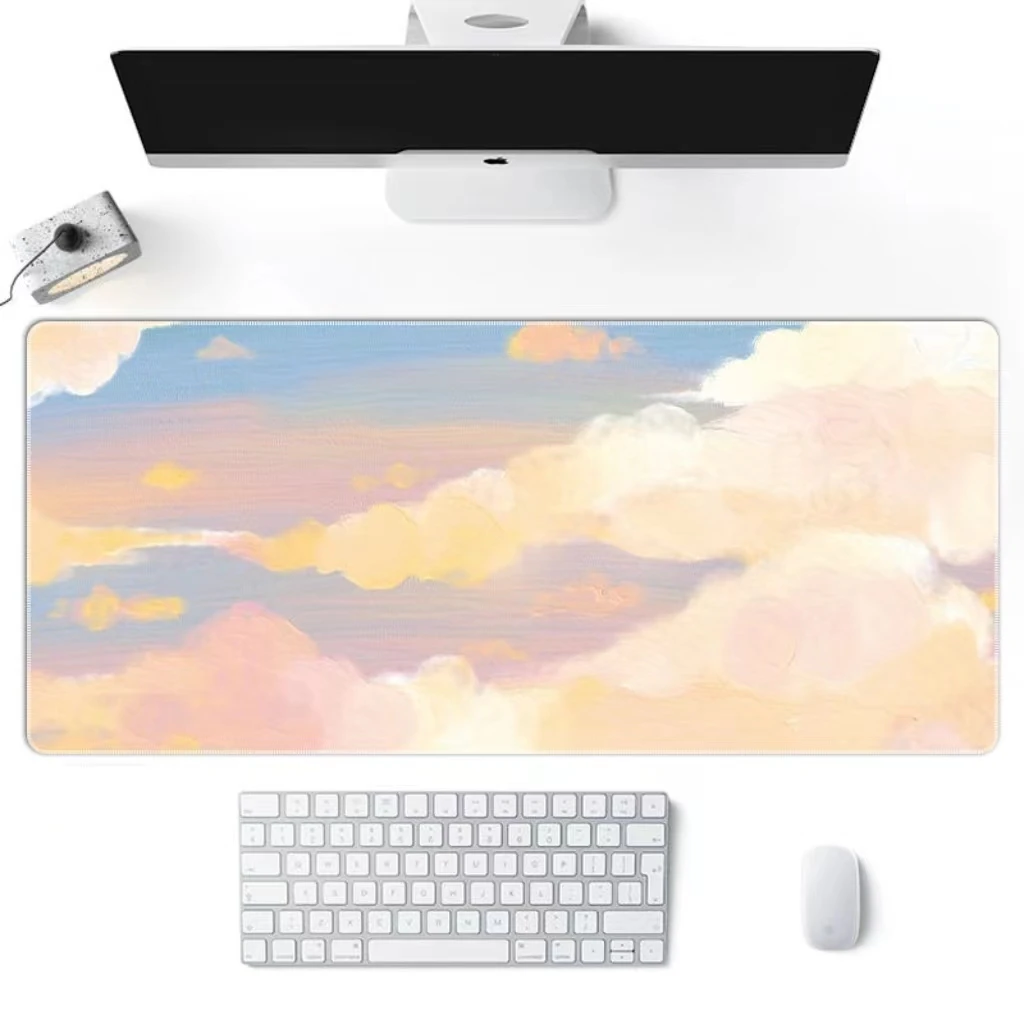 

Anime Mouse Mats Big Art Mouse Pad Setup Gamer Accessories Pad on The Table Gaming Accessories Keyboard Pad Computer Rug Mouse