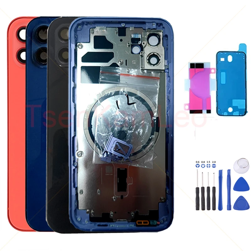 iPhone 12 Rear Back Cover Housing Chassis Magnetic All Carrier