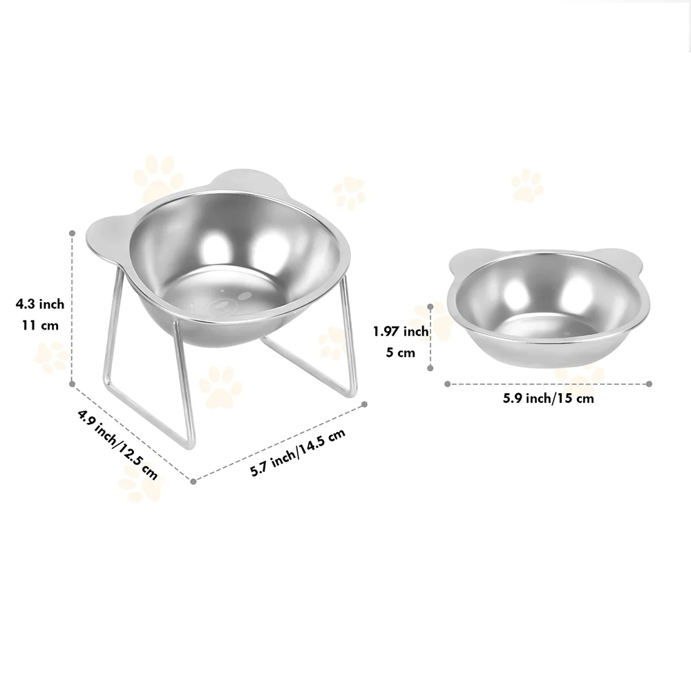 Stainless Steel Cat Bowl 6