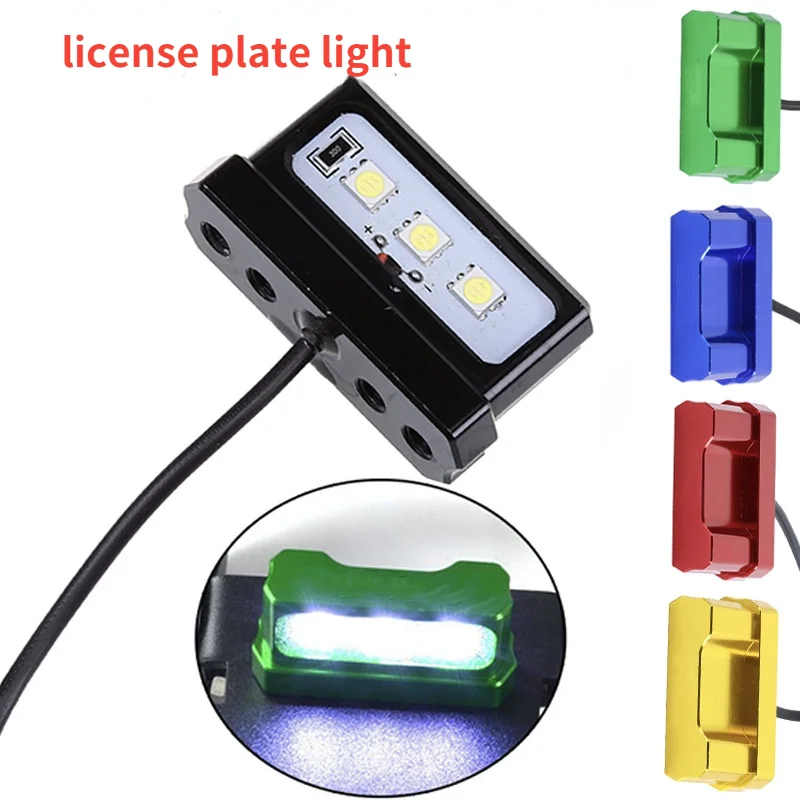 Luce Led Targa Cnc Per Ktm Honda Ducat Triumph Aprilia Fanale Posteriore Fanale Posteriore Lampada Decorativa Luz Matricula Moto