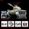 1/16 HENG LONG 7.0 Upgraded Walker Bulldog Army RC Tank 3839 360° Turret Barrel Recoil Metal Tracks Smoke Unit BB Gun TH20337 1