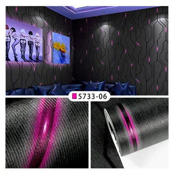 วอลเปเปอร์ KTV ฝาผนัง3D แถบดนตรีสเตอริโอตกแต่ง kertas dinding kamar เล่นเกมสัมผัสเทคโนโลยีแฟลช 14