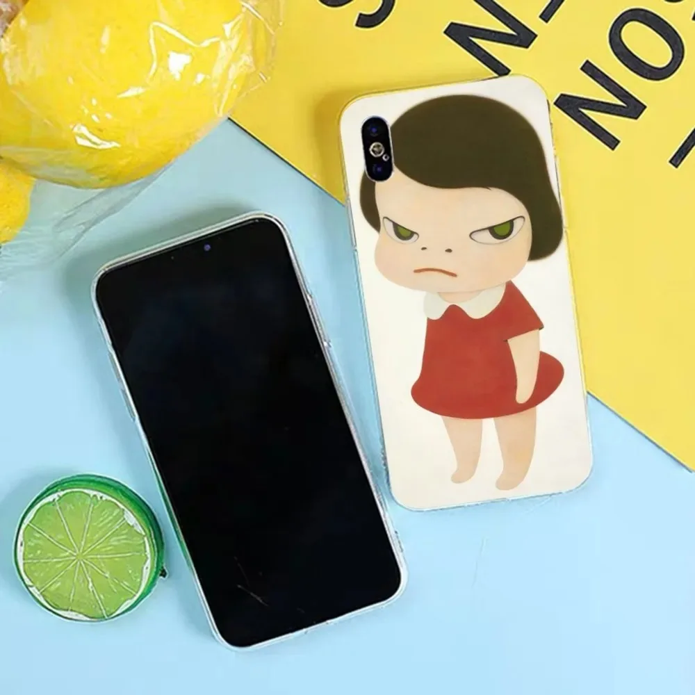 Yoshitomo Nara Phone Case for iphone 16 15 14 13 12 11 Pro