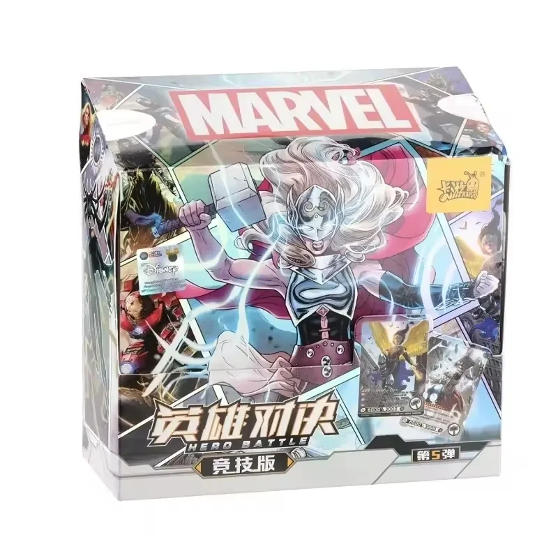 Kayou Cards Marvel Card Avengers Set Ssr Cr Rare Card Spider-Man Iron Man Competitive Edition Collectible Toy Gifts 120/180pcs
