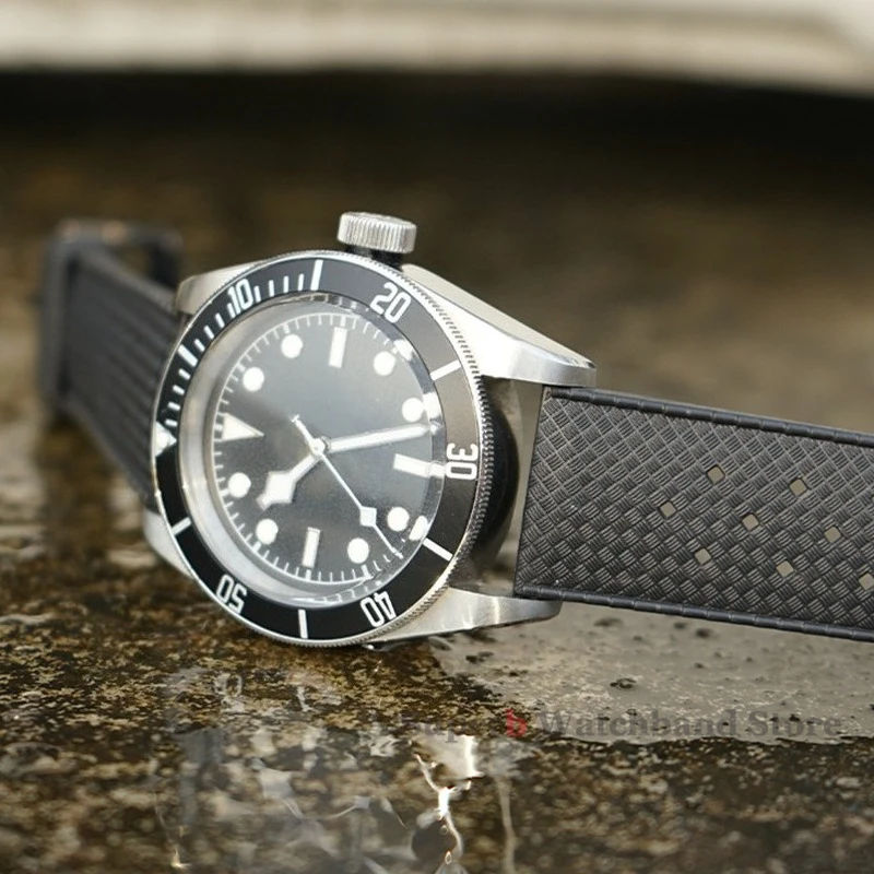 Tropical Silicone Quick Release Waterproof Watchbands