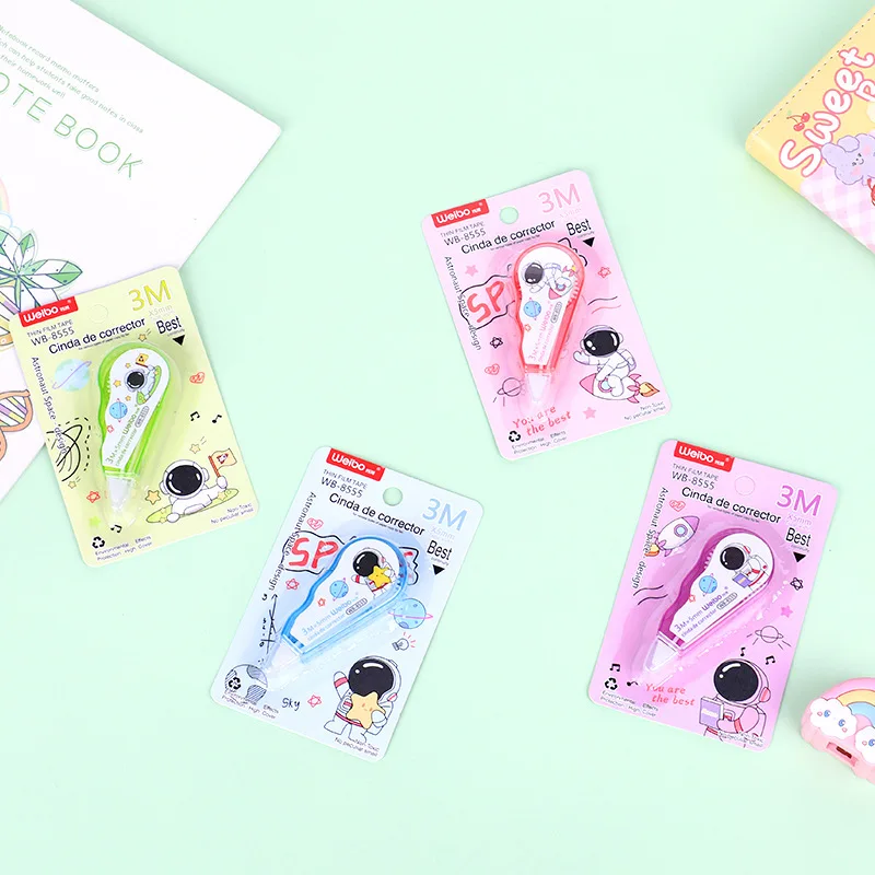 

48 pcs/lot 5mm*3M Creative Astronaut Correction Tape Promotional Stationery Gift School Office Supplies