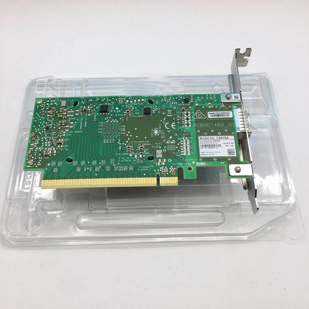 For Mellanox 100Gb/S NIC ConnectX-5 100GbE QSFP28 CX515A Network Card MCX515A-CCAT