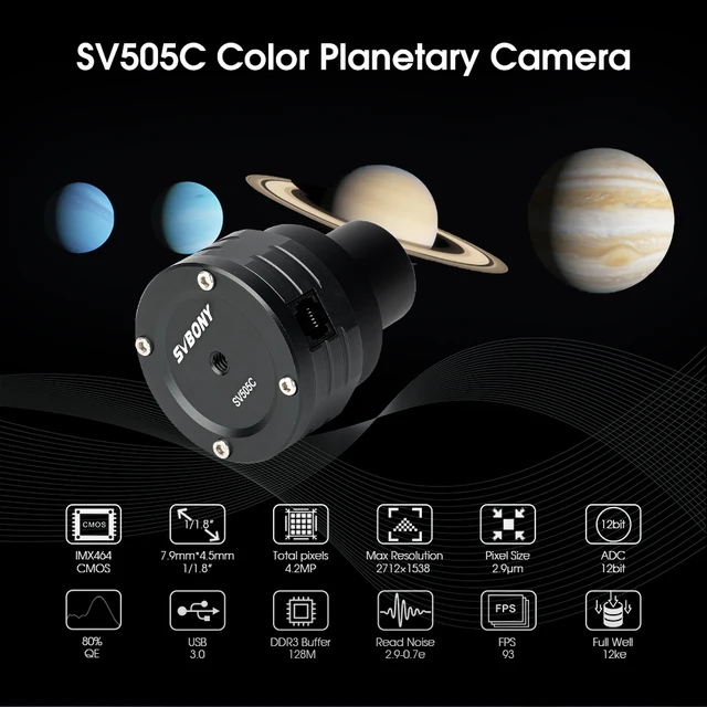 Telescope Camera SVBONY SV105 Astronomical CMOS USB For