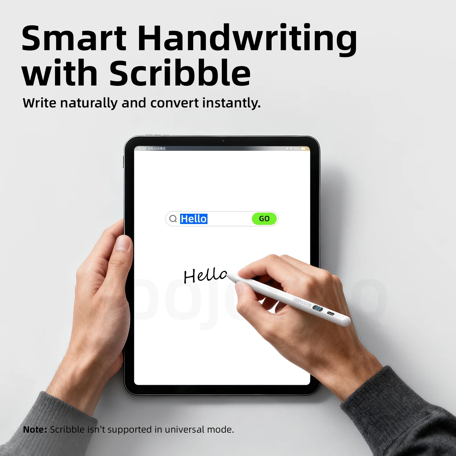 Goojodoq GD17 Stylus Pen Dual System For iPad and Android