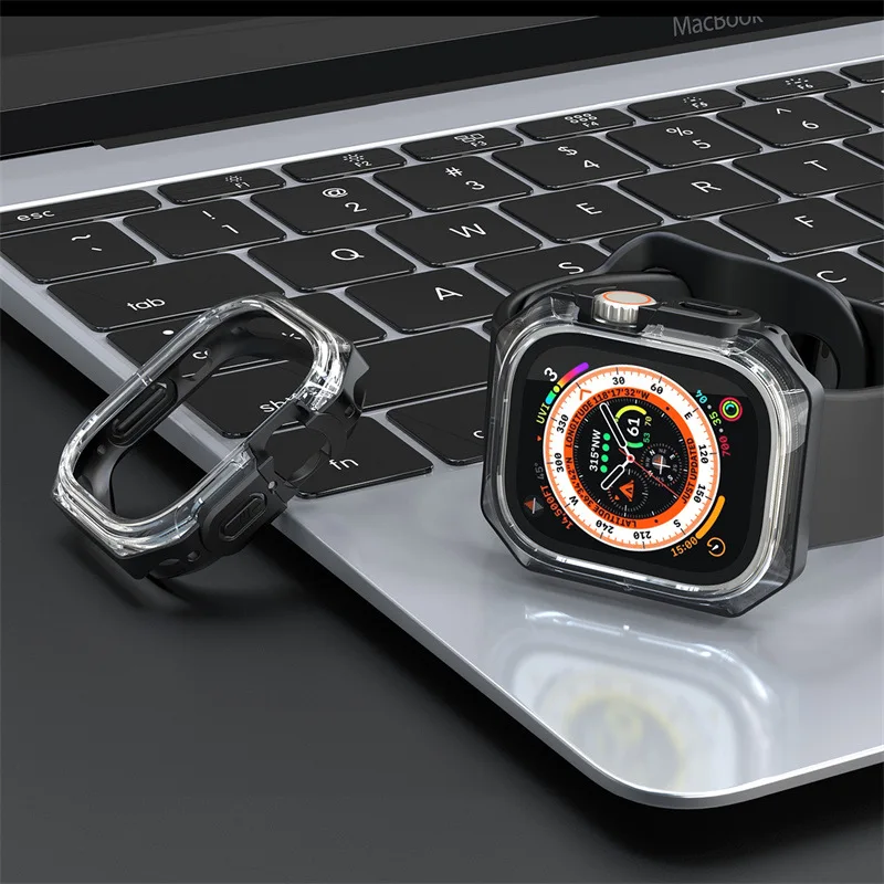 Apple Watch  TPU ȣ ̽ Ʈ 49mm Ǹ  ̽ Ŀ , iwatch ø 8 7 45mm 41mm ׼