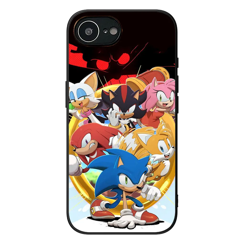 Sonic & Shadow Hedgehog Soft Phone Cover Case