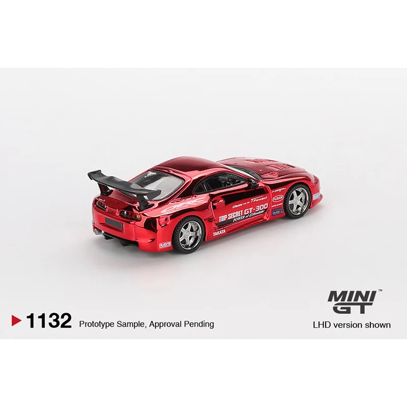 PreSale MINIGT 1132 1:64 Toyota Supra A80 Top Secret GT300