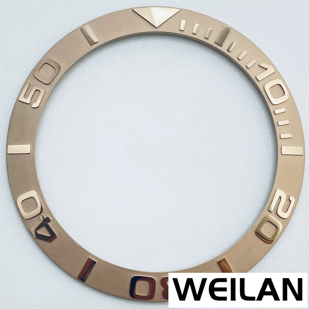 Ceramic & Aluminum GMT Diver-Style Bezel Insert for 40mm Cases - Premium Diving Accessory
