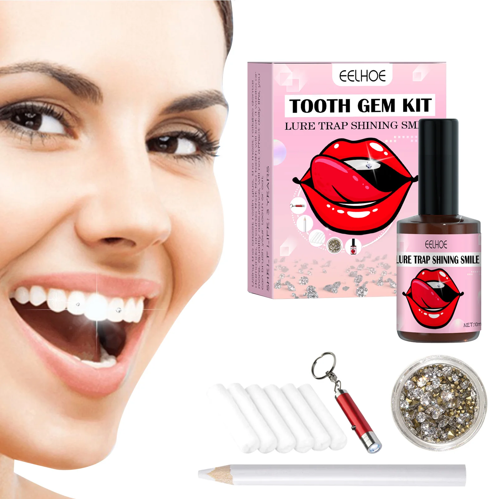 Tooth Gem Glue Dental Adhesive for Tooth Gems Diamond Kit Glue