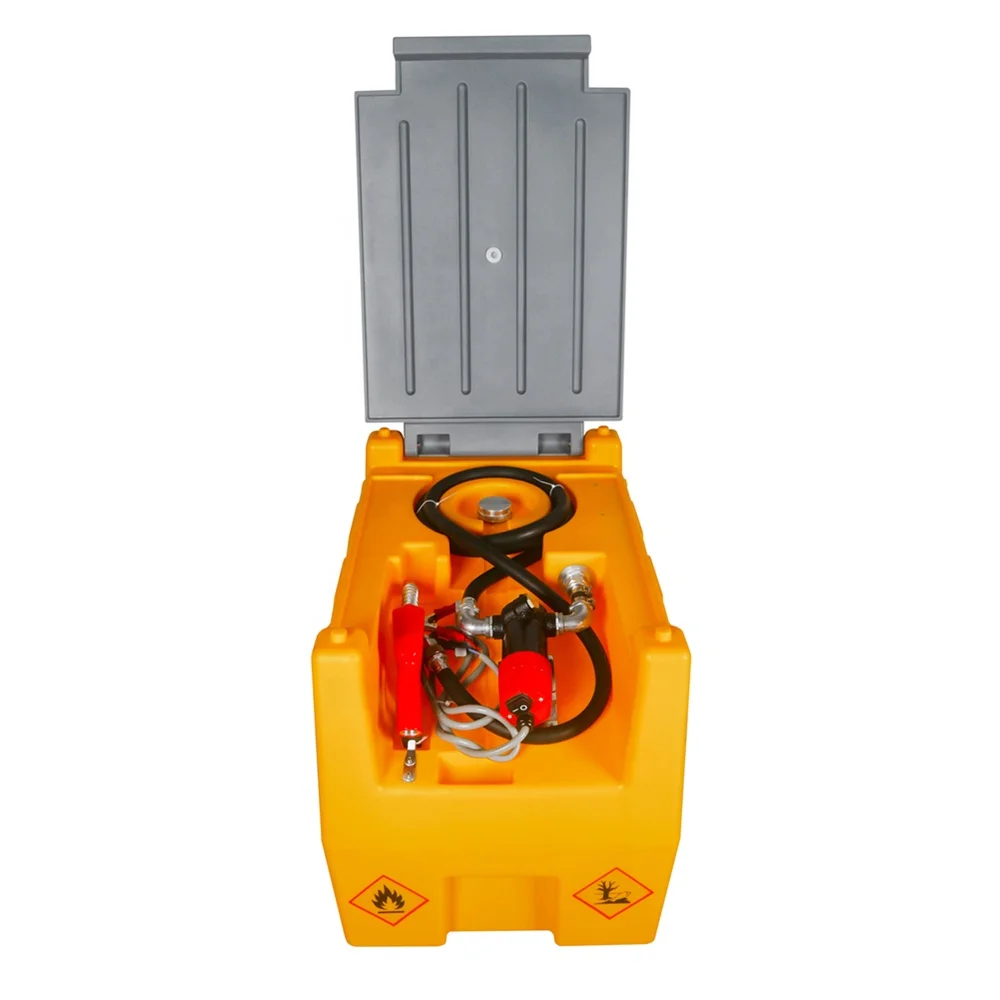 

240L Portable Fuel Tank Unit with Pump Nozzle Hose