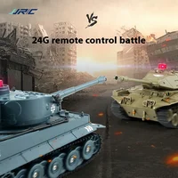 Jjrc New Simulation Tank Military Model 2.4g Remote Control Electric Programmable Children'S Toy Remote Control Car Birthdaygift 1
