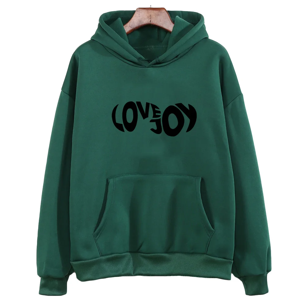 Lovejoyy Letter Print Hoodies Fashion Grunge Sweatshirts Casual Streetwear Pullovers Unisex Winter Clothing Oversized Sudaderas