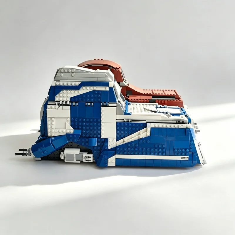 1755PCS MOC 스타 배틀 헤비 트랜스포트 크래프트 차량 테크니컬 빌딩 블록 모델 DIY 조립 허비 컬렉션용 선물