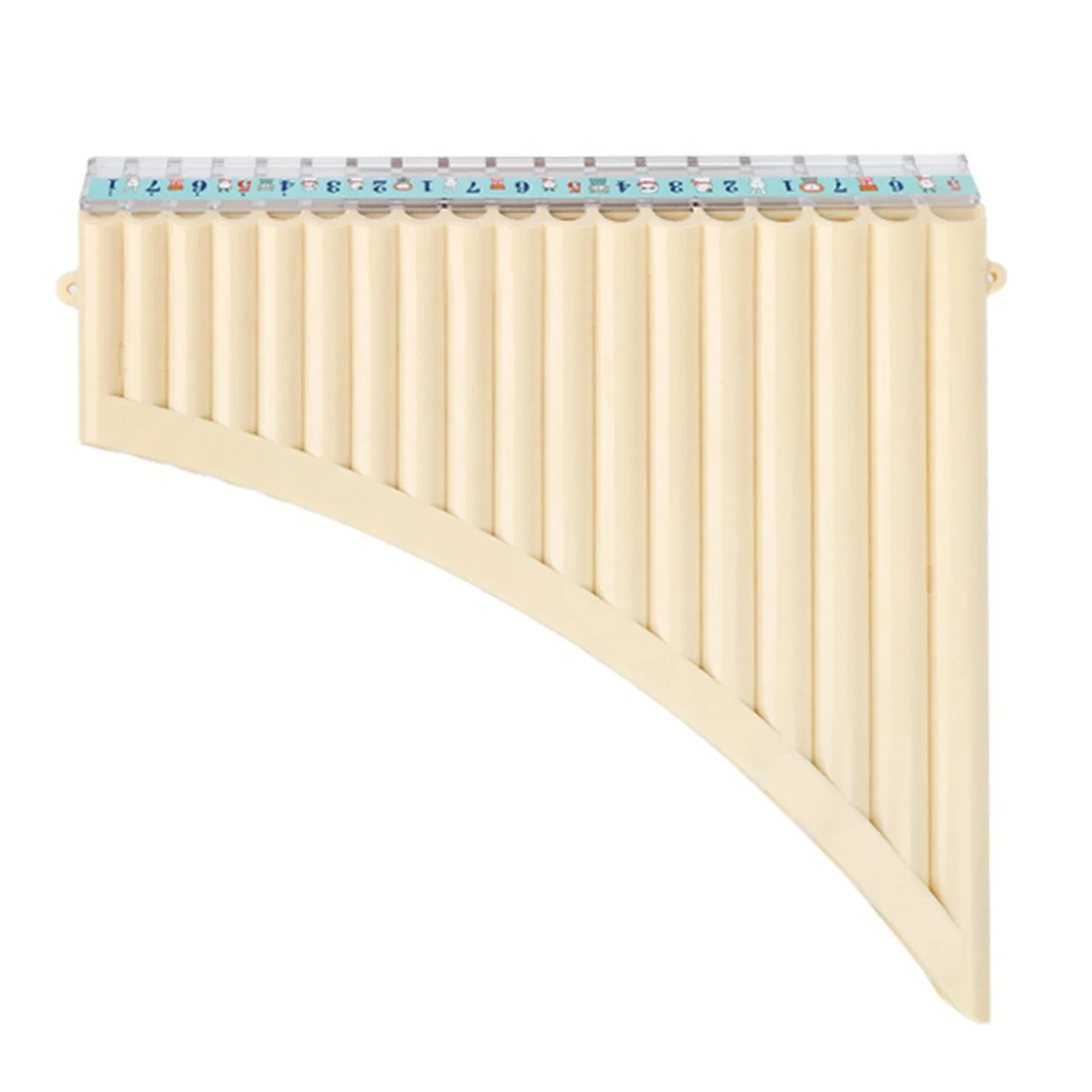 18 Pipes Pan Flute C Key Panpipes Pan Pipes with Mouthpiece Wind Instrument for Students Beginners with Carrying Bag Flute