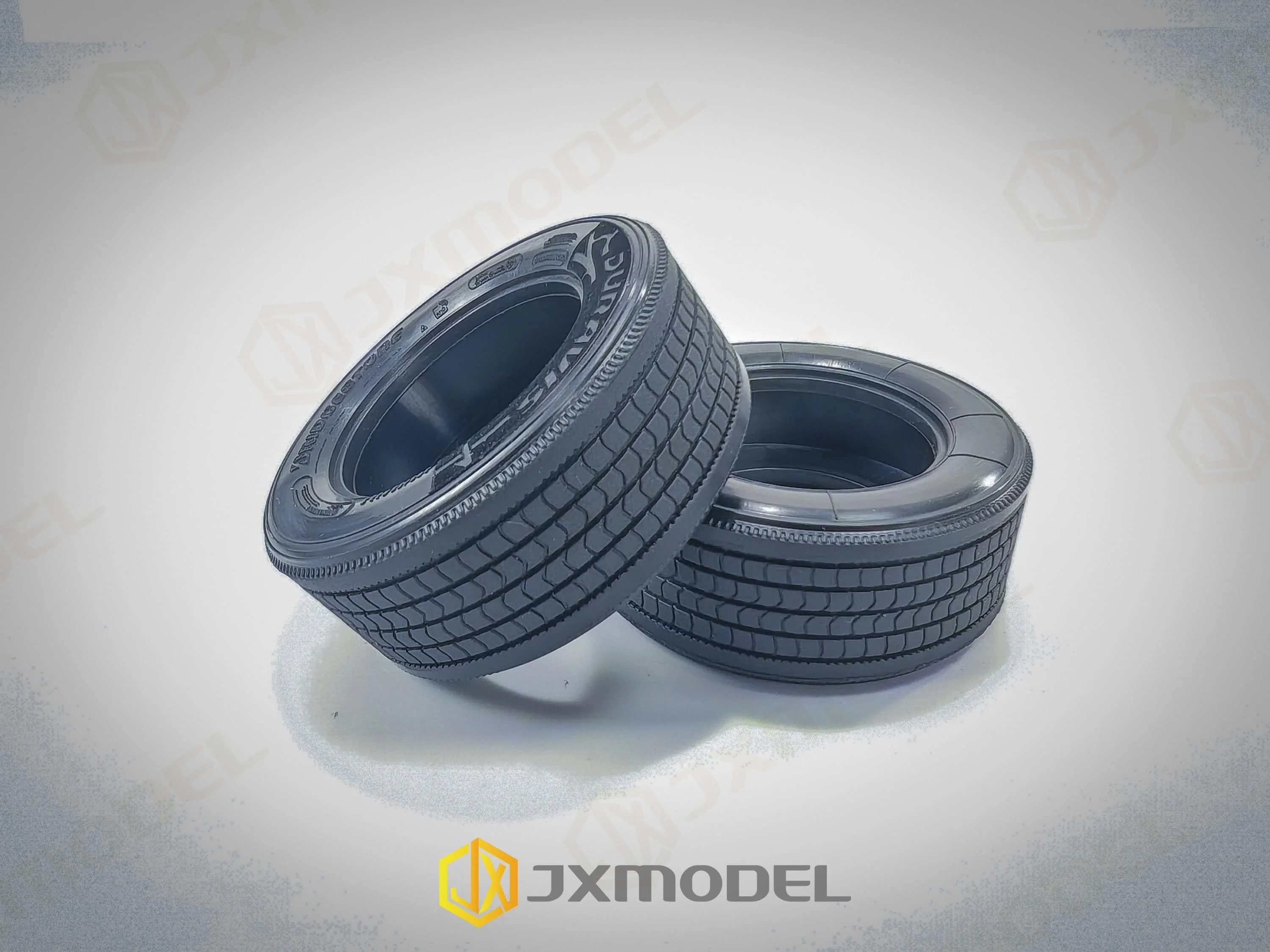 RC Truck Schmale und breite Reifen Reifen für 1/14 Tamiya Truck Semi Trailer Teile Standard Euro Truck Simulator Gummireifen DIY – Detail 3
