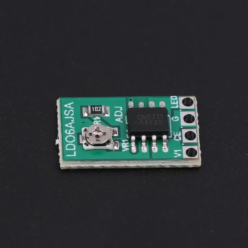 【AD】30-1500MA 조정 가능한 정전류 LED 드라이버 PWM 제어 보드 벅 전원 모듈 9W DC 3.3V 3.7V 5V