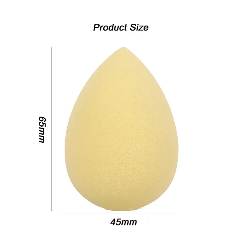 Cosmetic Puff Powder Smooth Makeup Sponge Beauty Make Up Tools Accessories Water Drop Blending Shape 1Pc
