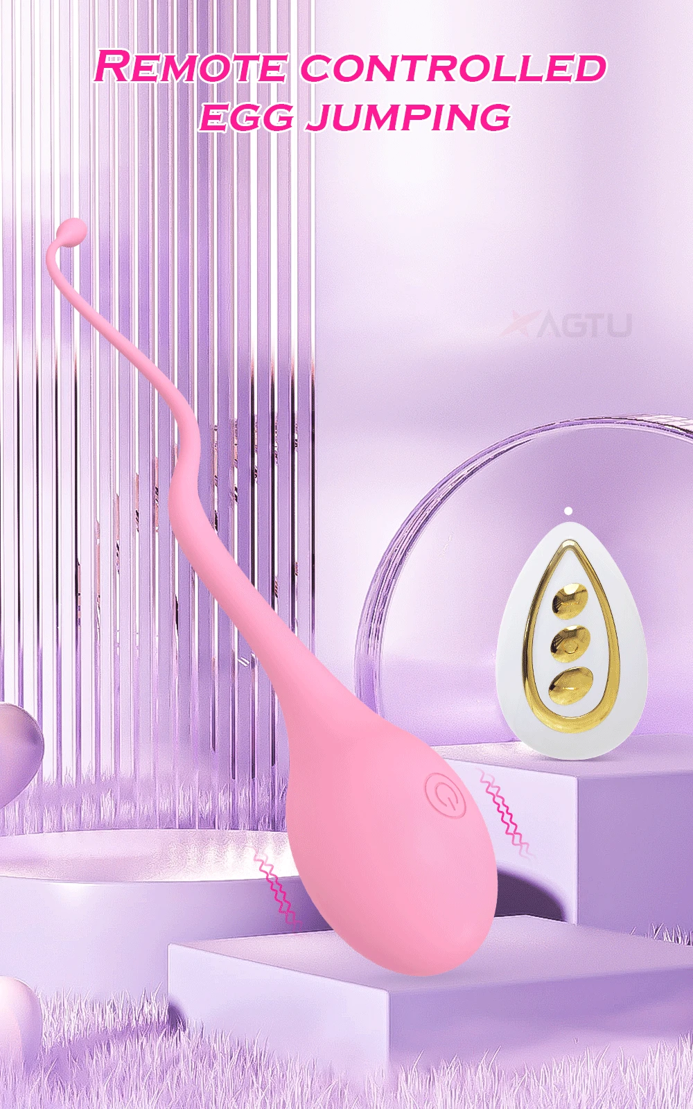 G-spot Vibrator With Remote Control Wireless Clitoral Stimulator_voghion.com