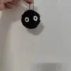 5Cm Black Coal Plush Keychain Pendant Doll Toy Key 1