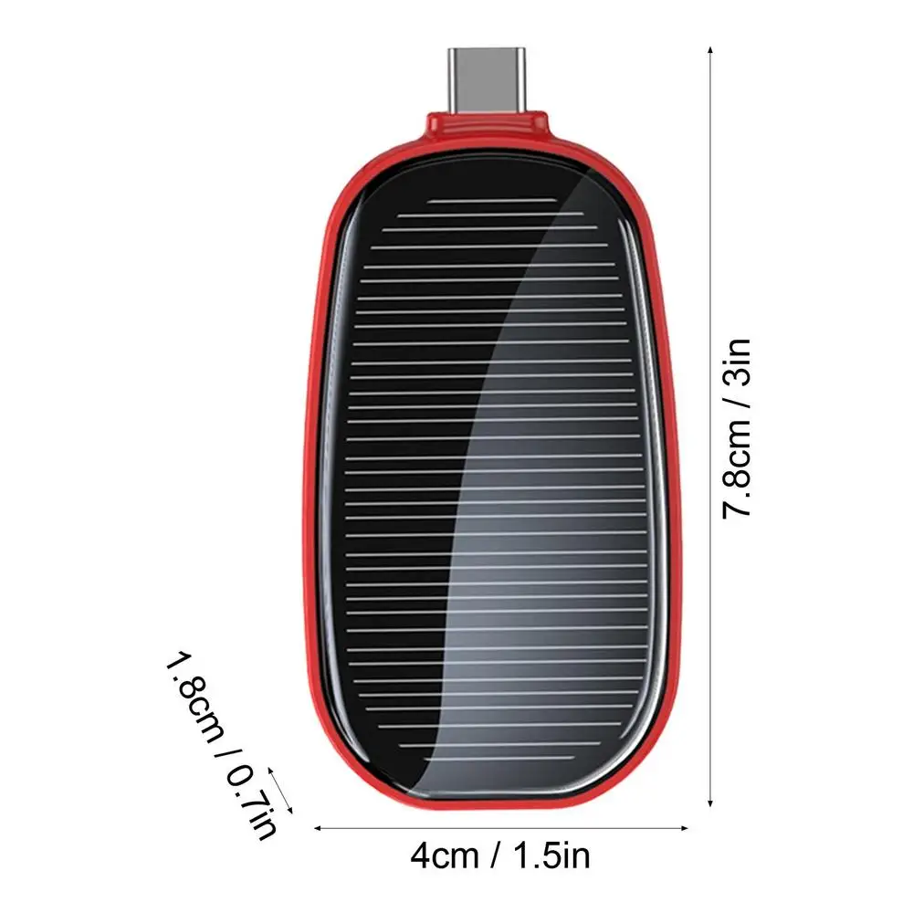 keychain solar charger