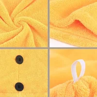 Women Microfiber Towel Hair Towel Bath Towels for Adults Home Terry Towels Bathroom Serviette De Douche Turban for Drying Hair 6