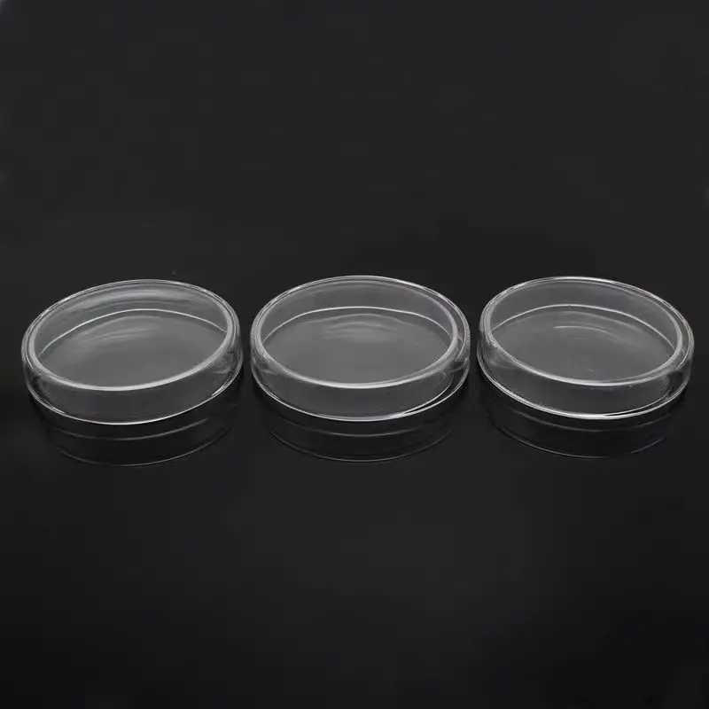 Thickened glass culture dish, cell and bacterial culture dish diameter 60 75 90 100 120 150mm, high-temperature resistant biolog