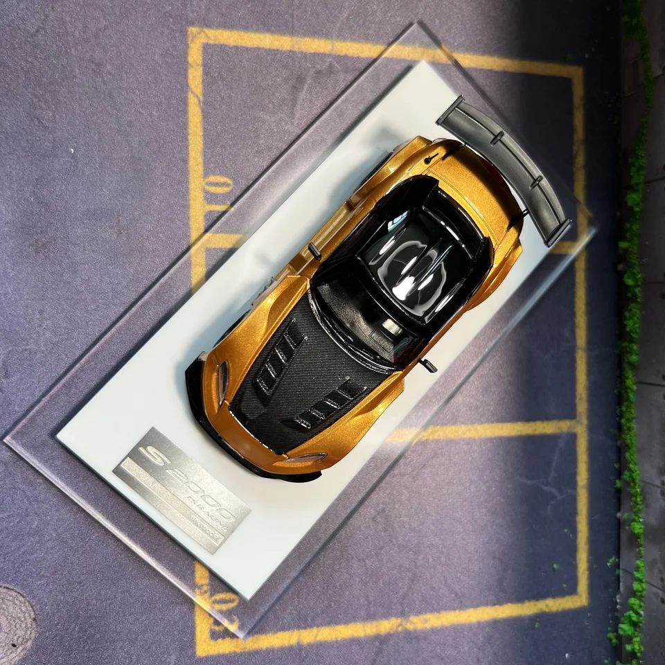 1 モデル 1:64 S2000 レーシング カール樹脂ダイキャストカーモデル