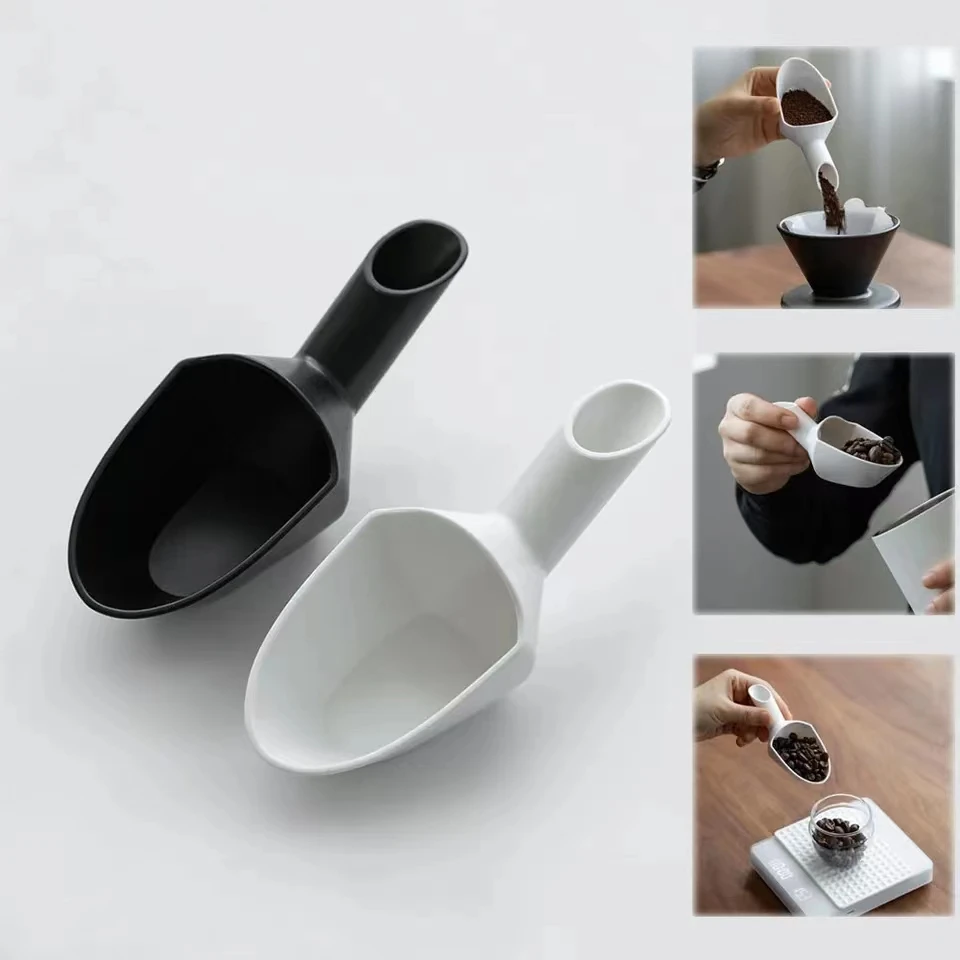 Cafede Kona Coffee Measuring Spoon For Hand-Made Coffee Beans Spatula Short Handle Spoon Measuring Spoon Household 20G