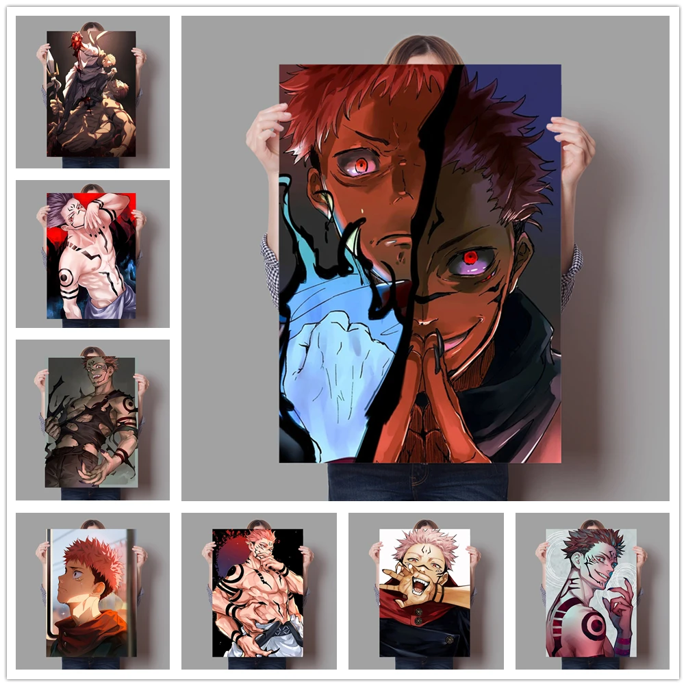 

HD Prints Modular Jujutsu Kaisen Picture Anime Canvas Painting Itadori Yuji Poster For Living Room Home Decoration Wall Artwork