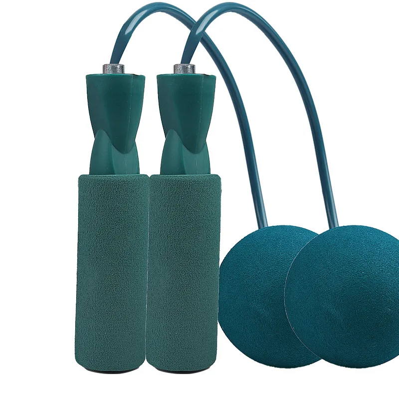 JumpRopeTrainingRopelessSkippingRopeforFitnessAdjustableWeightedCordlessJumpRopefor
