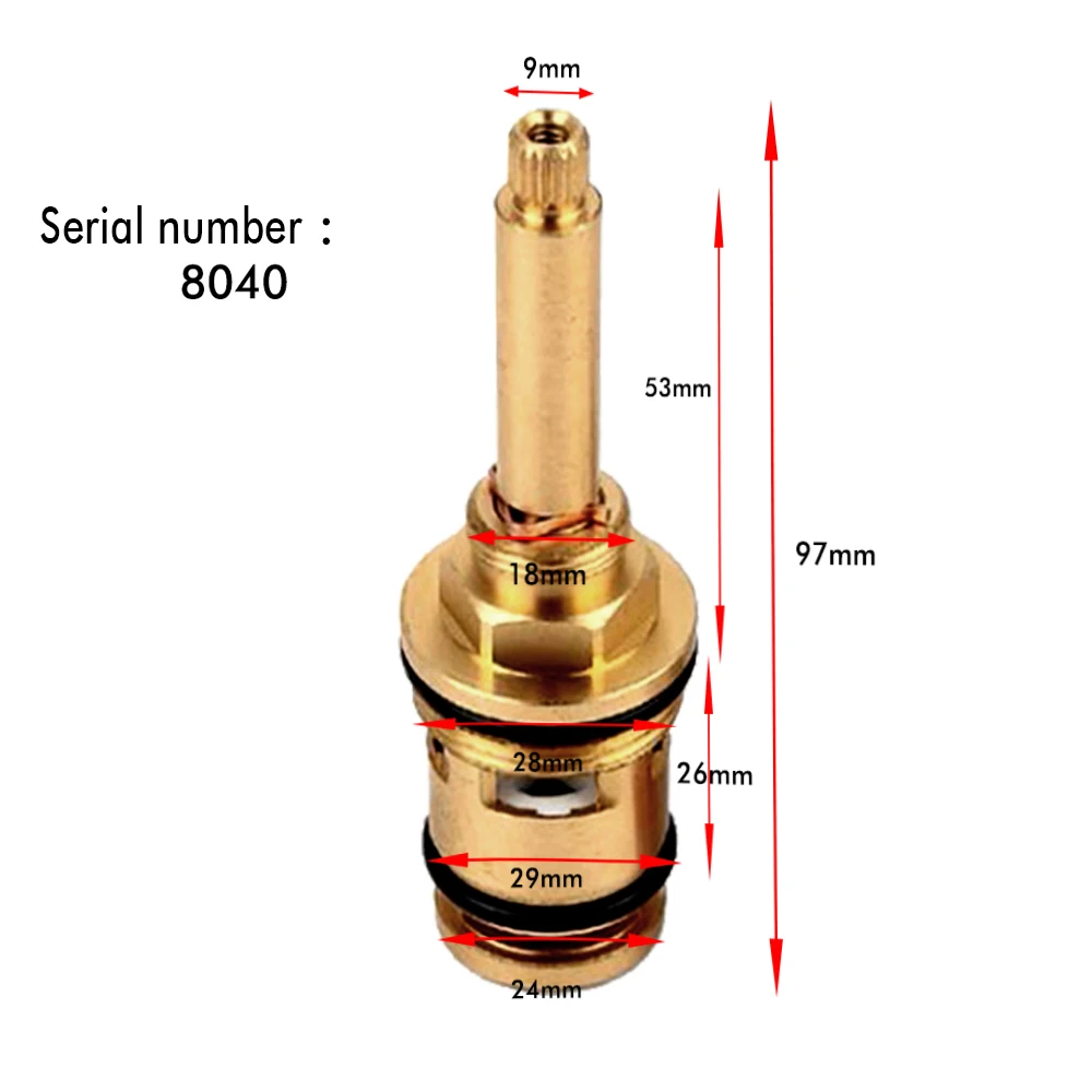 Faucet Cartridge Universal Replacement Spare Valve Diverter Water Shower