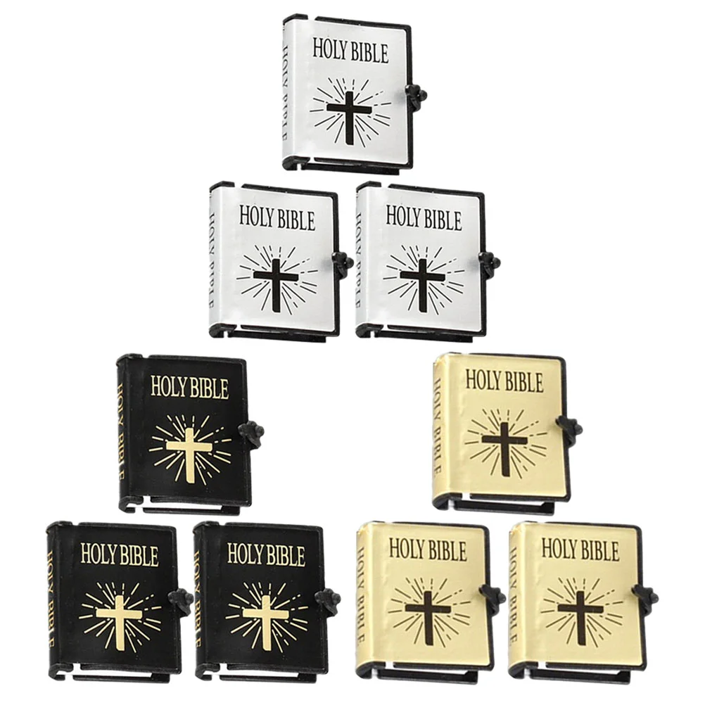 

Миниатюрная книга, искусственная статуэтка, украшение для дома, товары для дома, 9 шт.